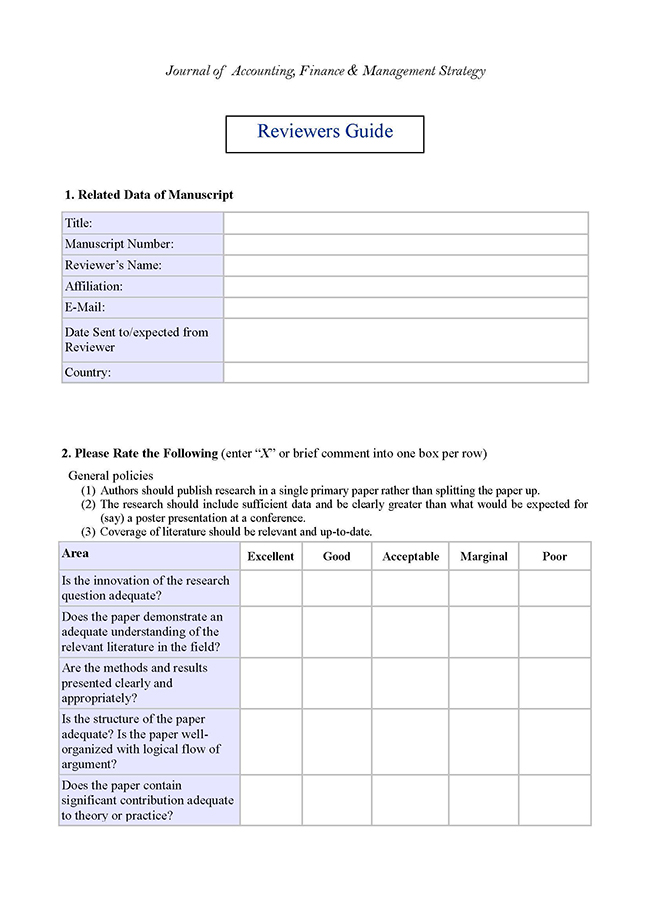 International Journal of Performance Measurement